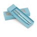 Parure de stylos pastel, Parure avec stylo roller publicitaire