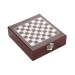 Set à vin avec jeu d'échecs, jeu d'échecs publicitaire