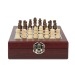 Set à vin avec jeu d'échecs, jeu d'échecs publicitaire