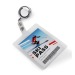 Ski pass en métal VIP, zip publicitaire