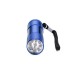 Lampe de poche, 9 LED, lampe de poche publicitaire