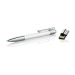 Stylo à bille avec clé USB Brainy 16GB, stylo usb publicitaire