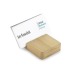 Support de téléphone en bambou Tile, Porte-téléphone portable et support, socle, base pour smartphone publicitaire