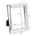 CADRE PHOTO PARCHEMIN - PHOTO 130X180 mm, cadre photo publicitaire