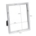 CADRE PHOTO MÉTAL BRILLANT - PHOTO 13X18, cadre photo publicitaire