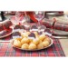 Pics à cocktail bonnet tartan x10pcs cadeau d’entreprise