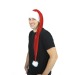 Bonnet Noël velours extra long cadeau d’entreprise