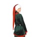 Bonnet Noël velours extra long, bonnets de père-noël publicitaire