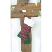CHAUSSETTE DE NOEL TARTAN 42CM, botte de Noël et chaussette de Noël publicitaire