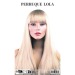 Perruque Lola noire, perruque publicitaire