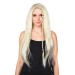 Perruque hippie blonde, perruque publicitaire
