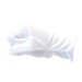 Gants blancs adulte, gant de serveur publicitaire