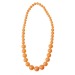 Collier perle néon rose, collier publicitaire