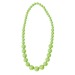 Collier perle néon rose, collier publicitaire