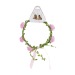 Couronne de fleurs roses cadeau d’entreprise
