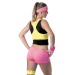MINI SHORT FLUO VERT, Short publicitaire
