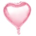 BALLON MYLAR COEUR ROSE GOLD, coeur  publicitaire