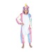 COSTUME KIGURUMI LICORNE ARC EN CIEL ENFANT T 7/9 ANS, licorne publicitaire