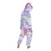 COSTUME KIGURUMI LICORNE AVEC ETOILES ENFANT T 7/9 ANS cadeau d’entreprise