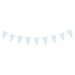GUIRLANDE FANIONS FESTONNES BLEU PASTEL ET OR 3M cadeau d’entreprise