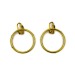 Boucles d'oreilles pirate or 4cm x2, boucle d'oreille publicitaire