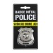 Badge police, broche publicitaire