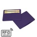 Porte-cartes slim anti-RFID en PU cadeau d’entreprise
