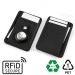 Porte-cartes AirTag anti-RFID en rPET - STOCK cadeau d’entreprise