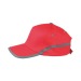 Casquette 5 Panel avec bande réflecteur, Casquette réfléchissante publicitaire