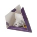 1 sachet pyramide de thé en boîtier pyramide cadeau d’entreprise