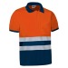Polo haute visibilité manches courtes, gilet de sécurité publicitaire