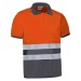 Polo haute visibilité manches courtes, gilet de sécurité publicitaire