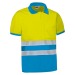 Polo haute visibilité manches courtes, gilet de sécurité publicitaire