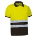 Polo haute visibilité manches courtes cadeau d’entreprise