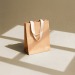 Sac kraft avec anse coton 18x10x24.5cm cadeau d’entreprise