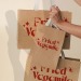 Sac kraft avec anse coton 18x10x24.5cm, sac en papier publicitaire