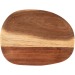 Plateau ovale, plateau en bois publicitaire