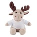 Peluche renne t-shirt, peluche publicitaire