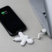 Buddy Cable - Câble de charge multi-connecteurs double entrée type-C USB, câble de chargement publicitaire