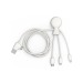 Mr Bio Long - Câble d'1M avec une double entrée type C/USB cadeau d’entreprise