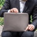 INE Laptop 14/15 - Pochette en cuir recyclé, housse d'ordinateur portable publicitaire