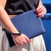 INE Laptop 14/15 - Pochette en cuir recyclé cadeau d’entreprise