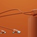 ICE-C - Câble de charge multi-connecteurs d'1 mètre avec transfert de données, câble de chargement publicitaire