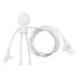 Mr Bio long fast 60W white - Multicâbles de 60W d'1m cadeau d’entreprise