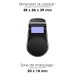Support alu aimanté voiture, support et socle de téléphone portable pour voiture publicitaire