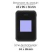 Batterie de secours ultra compacte - 10 000mAh, Batterie de secours ou powerbank publicitaire
