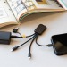 Câble 5 en 1 - 2.4A - Charge rapide RABS certifié, câble de chargement publicitaire