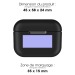 Écouteurs à réduction de bruit ANC sans fil Bluetooth, Ecouteur réducteur de bruit publicitaire