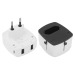 Adaptateur universel Premium 20W - 3A, prise électrique universelle et adaptateur universel de voyage publicitaire