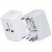 Adaptateur universel de voyage - Blanc cadeau d’entreprise